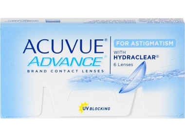 Acuvue Advance for Astigmatism - Lentilles de contact