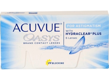 Acuvue Oasys for astigmatism - Lentilles de contact
