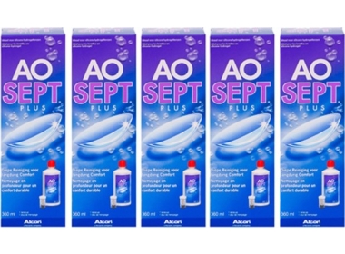 Aosept Plus Sparpack 5x360ml - Produit pour lentilles