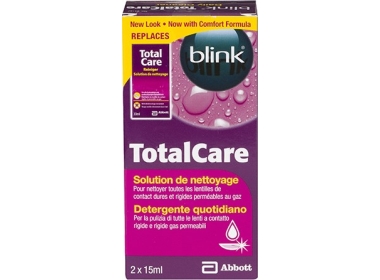 TotalCare Reiniger 30ml - Produit pour lentilles