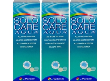 Solocare Vorratspack 3x360ml - Produit pour lentilles